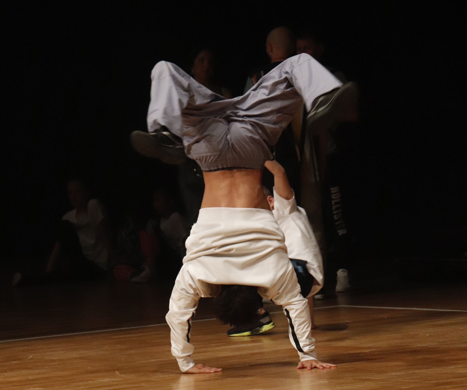 Battle de hip-hop pendant le festival des cultures urbaines