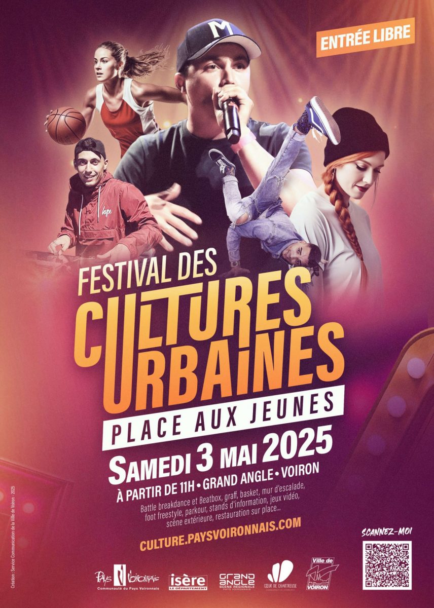 Affiche du 4e Festival des Cultures Urbaines - Place aux jeunes