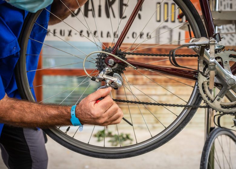 Atelier de réparation vélo