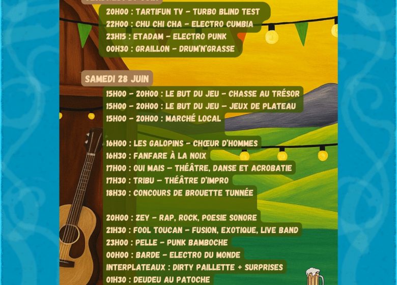 Grande  fête à la ferme du Langot