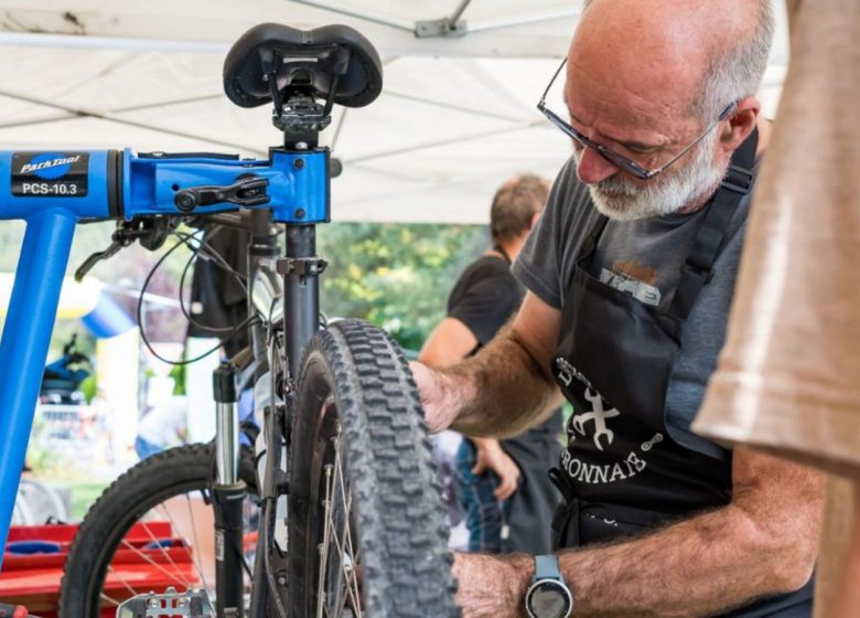 Atelier de réparation vélo