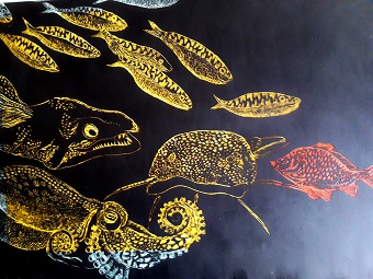 Atelier de Lulu : Carte à gratter