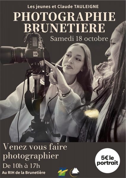 Portraits – Venez vous faire photographier en famille par le photographe Claude Tauleigne et les jeunes