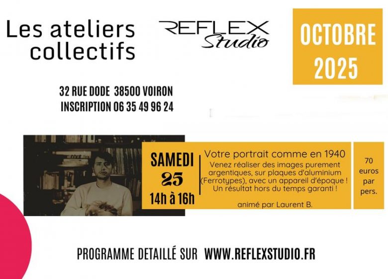 Atelier photo : Votre portrait comme en 1940