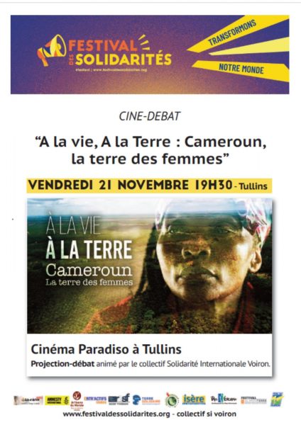 Ciné-débat : À la vie, à la terre – Cameroun, la terre des femmes
