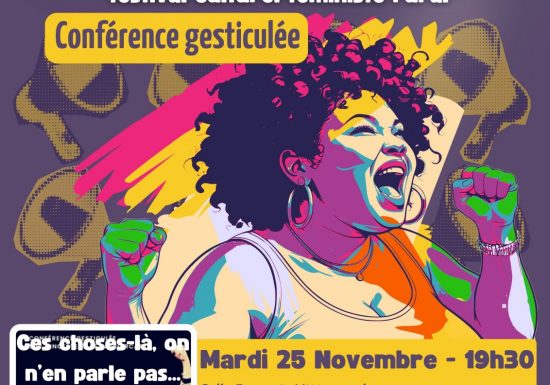 Conférence gesticulée : Ces choses-là, on n’en parle pas… on oublie !