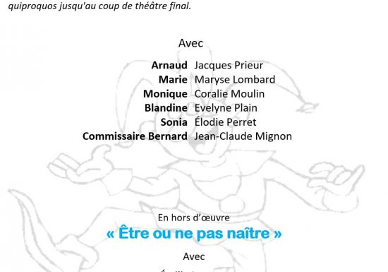 Théâtre : À grands coups de poêle