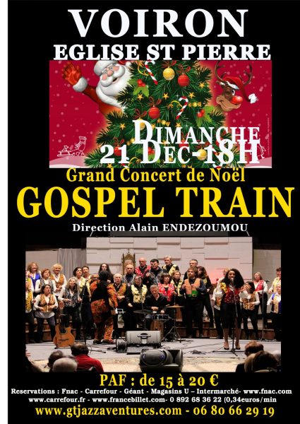 Grand Concert de Noël : Gospel Train