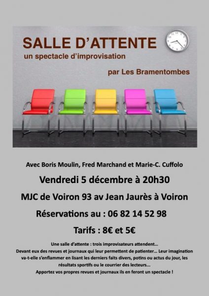 Spectacle d’improvisation : Salle d’attente