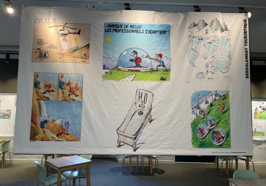 Atelier-rencontre : L’eau dans les médias à travers la caricature de presse 