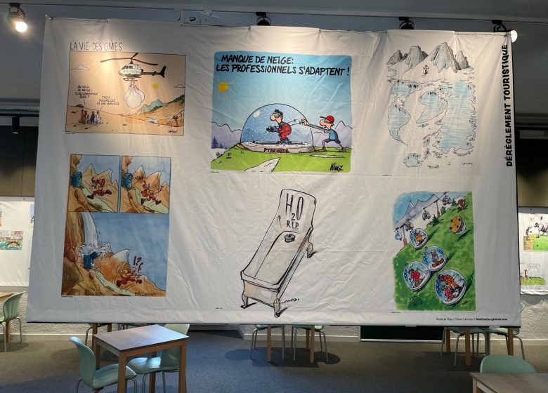 Rencontre : L’eau dans les médias à travers la caricature de presse 