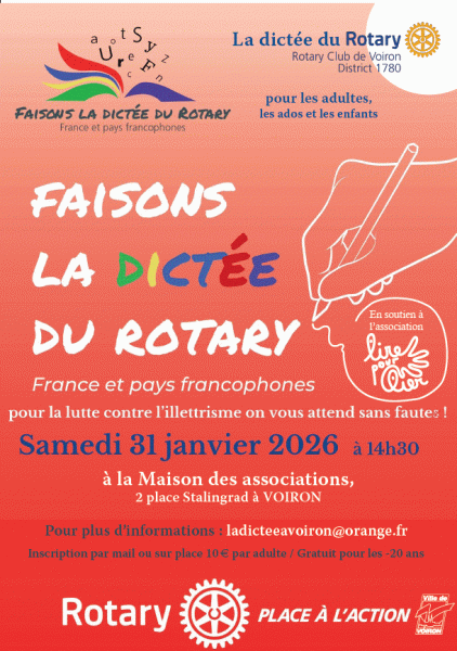 La Dictée du Rotary