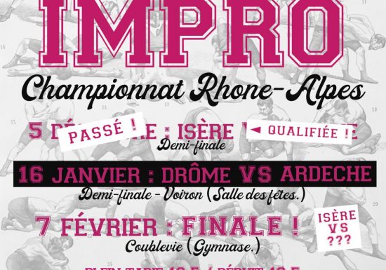 Catch impro théâtre : Championnat Drôme vs Ardèche