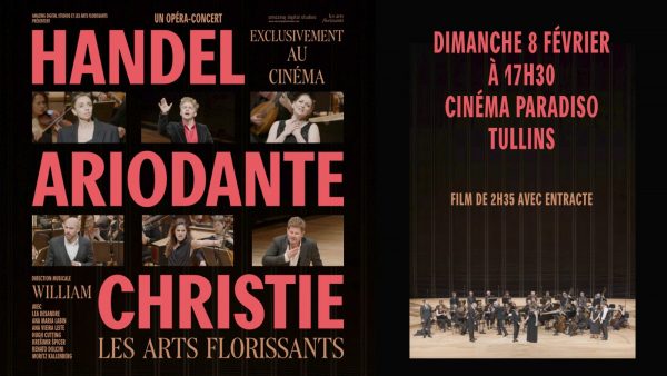 Projection d&rsquo;un opéra-concert : Ariodante