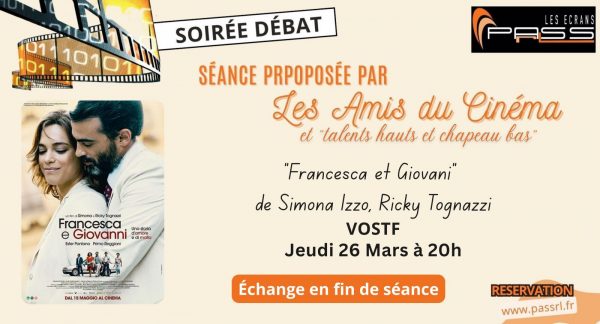 Séance de cinéma : Francesca et Giovanni
