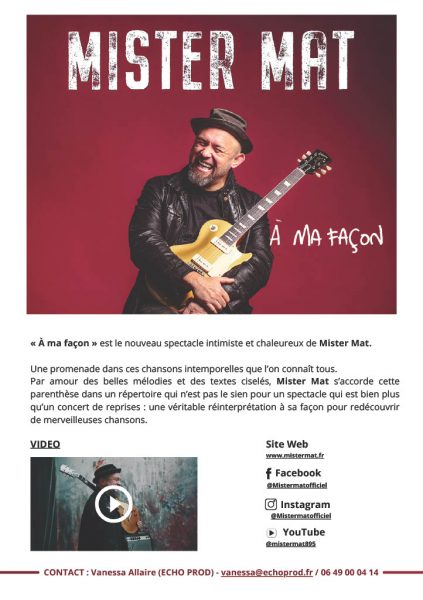 Concert de Mister Mat