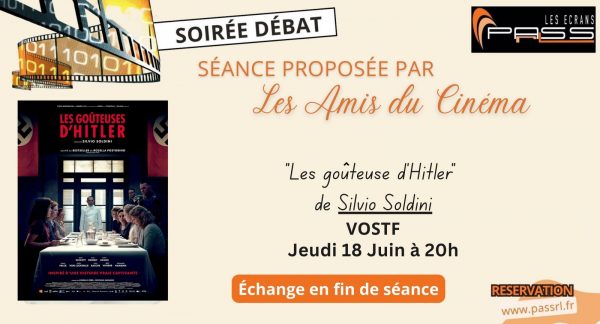 Projection spéciale du film : Les goûteuses d&rsquo;Hitler