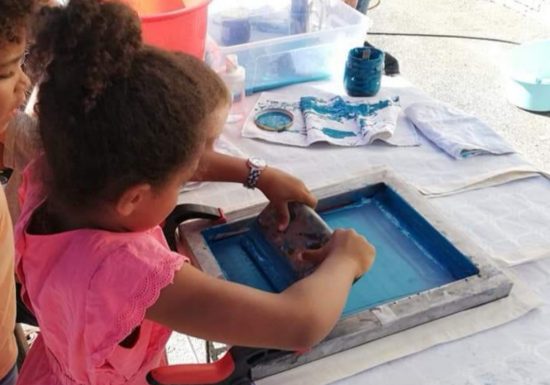 Atelier : Sérigraphier la nature