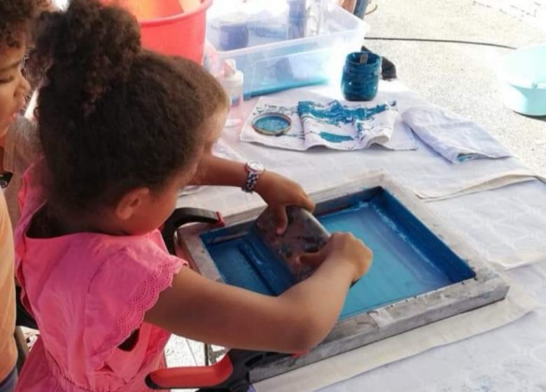 Atelier : Sérigraphier la nature