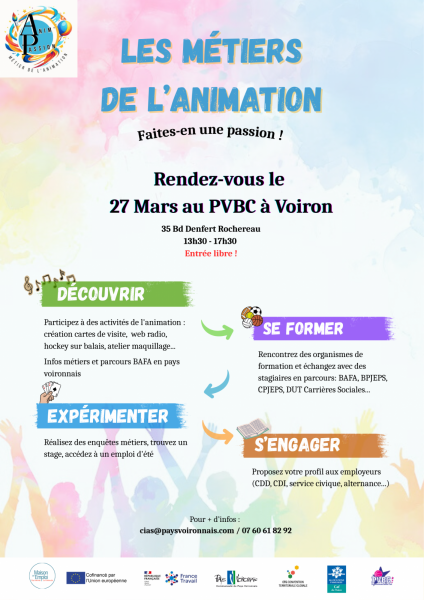 Les métiers de l&rsquo;animation, faites-en une passion !