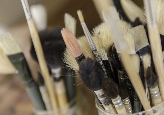 Atelier : coulage de porcelaine