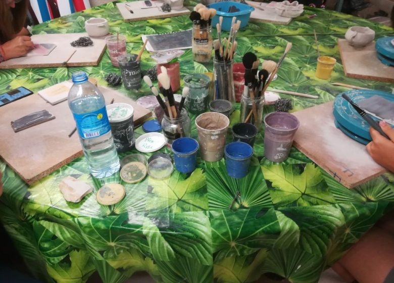 Atelier : Sérigraphie sur terre