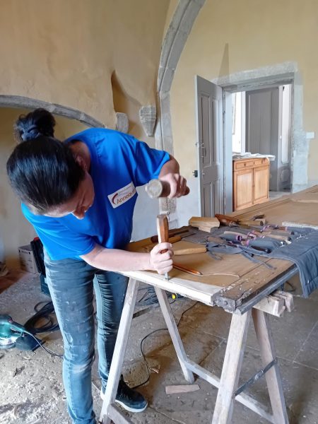 Portes ouvertes de l&rsquo;atelier de restauration de boiseries