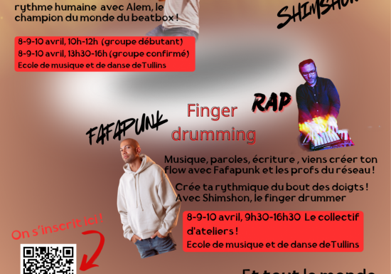 Les ateliers du festival des cultures urbaines