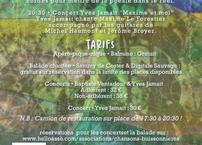 Concert : Chansons d&rsquo;avril