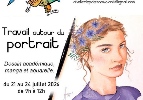 Stage dessin, manga & aquarelle : Travail autour du portrait