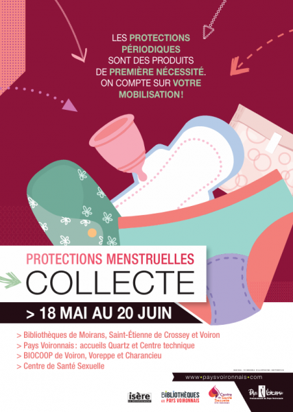 Collecte de protections menstruelles