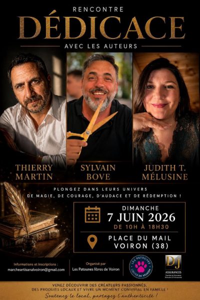 Rencontre dédicace d&rsquo;auteurs Voironnais