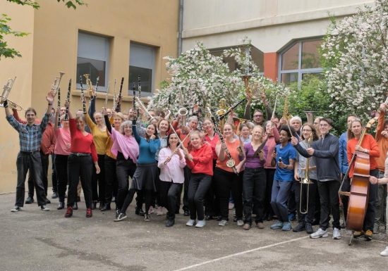 Fête de la musique au jardin de ville de Voiron
