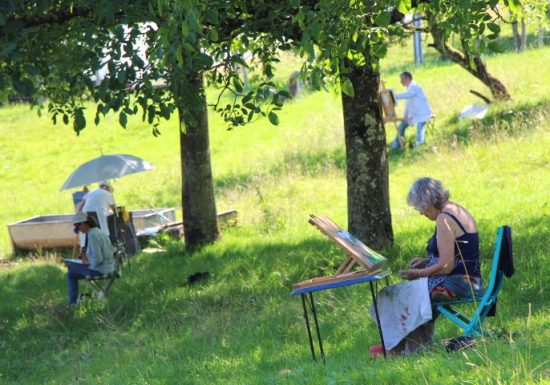 Stage d&rsquo;été  : Peindre la nature en plein air