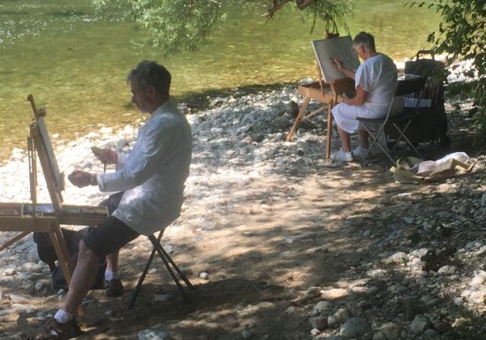 Stage d&rsquo;été  : Peindre la nature en plein air