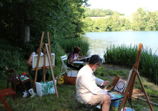 Stage d&rsquo;été  : Peindre la nature en plein air