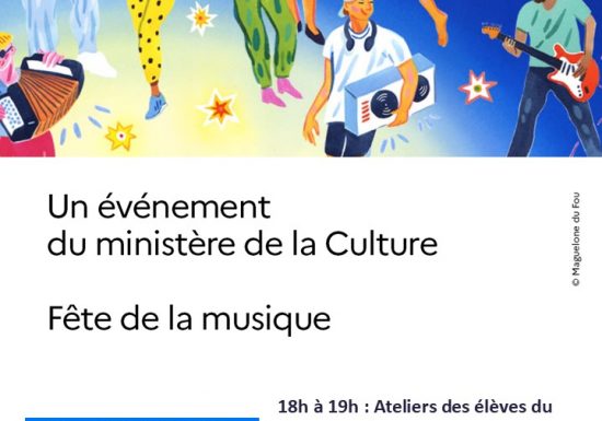 Fête de la musique à Voiron – Scène du conservatoire