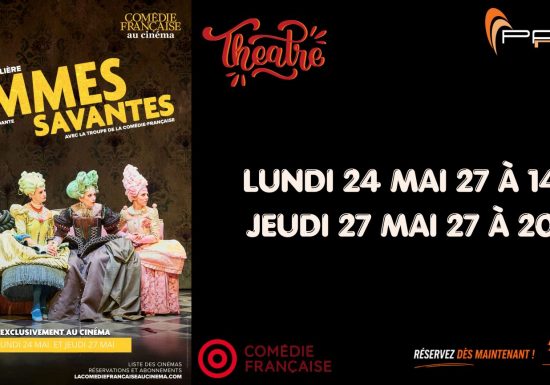 Diffusion de la pièce « les femmes savantes » de Molière