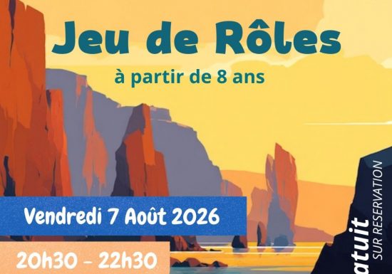 Soirée initiation au jeu de rôles
