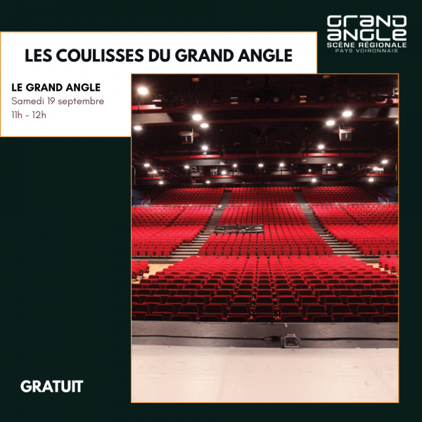 Visite : découverte des coulisses du Grand Angle