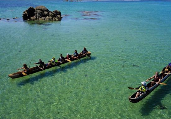 Baptême en pirogue