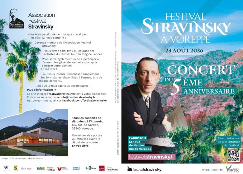 Concert : 5 ans du Festival Stravinsky