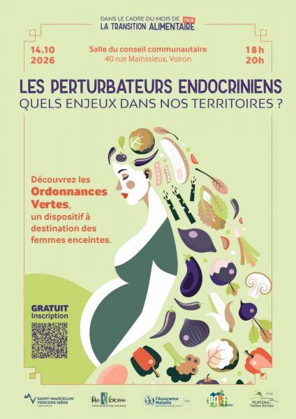 Conférence Perturbateurs endocriniens : quels enjeux dans nos territoires