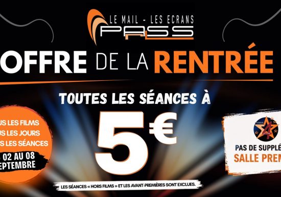 La rentrée du cinéma