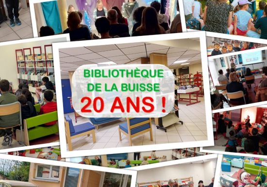 La bibliothèque de la Buisse fête ses 20 ans
