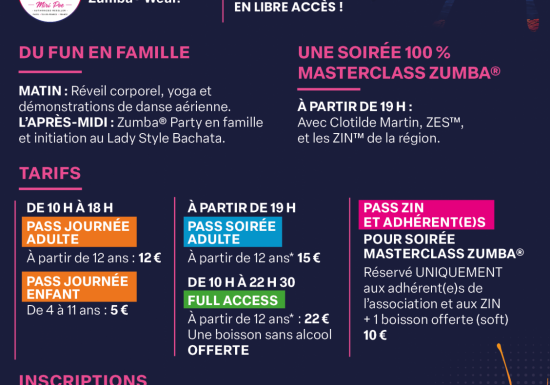 Festi&rsquo;lac Zumba