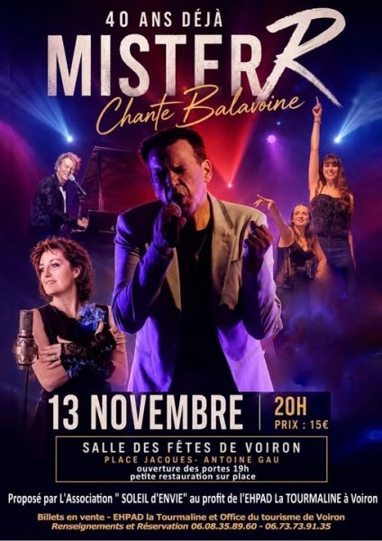 Concert : Mister R chante Balavoine