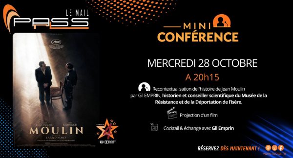 Projection exceptionnelle : Moulin, mini conférence et douceurs