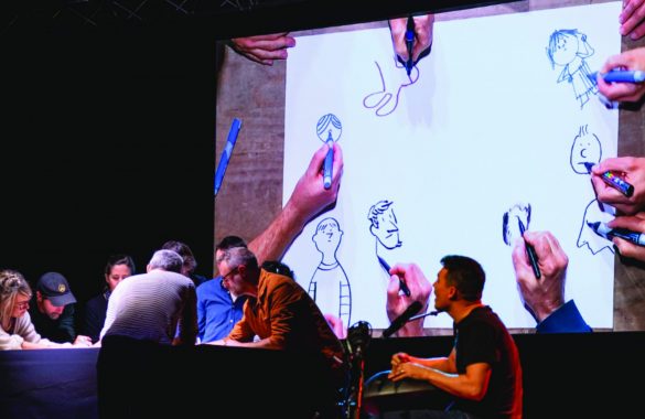 Spectacle dessiné : Le sourire perdu – Aurore Petit