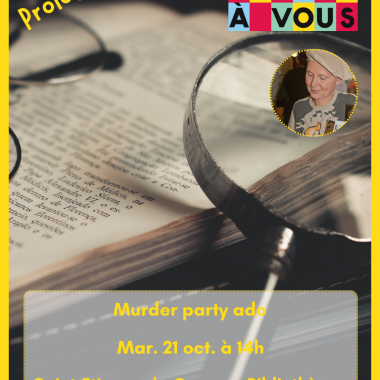 Murder party ado – Qui est le psy – à Saint-Etienne-de-Crossey